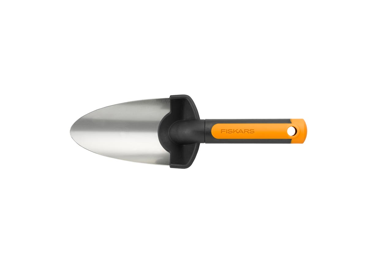 Увеличенная фотография Совок Fiskars с металлическим лезвием